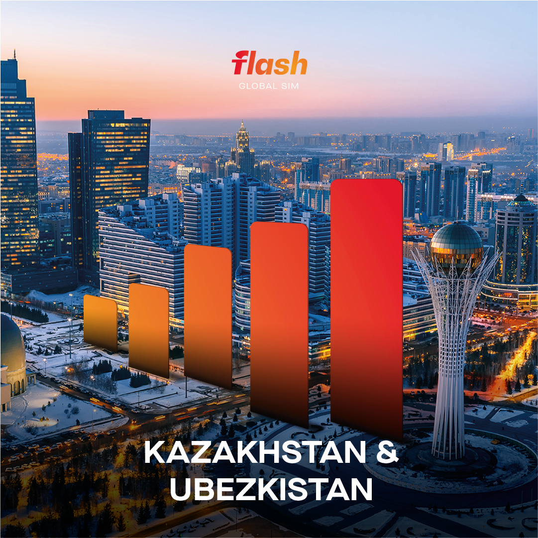 eSIM Kazakhstan & Uzbekistan