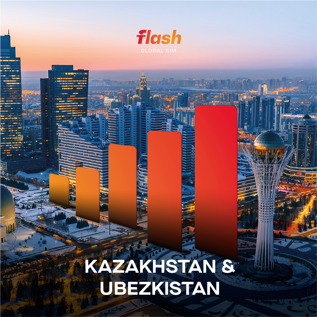 eSIM Kazakhstan &amp; Uzbekistan